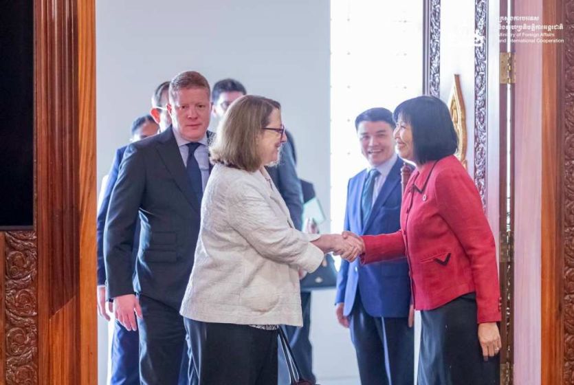 Cambodia, U.S. Exchange Views on Trade and Economic Relations