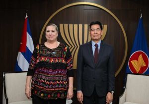 Deputy Secretary-General of ASEAN meets with Ambassador of Cuba to ASEAN