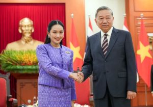 General Secretary of the Communist Party of Vietnam hosts Thai Prime Minister