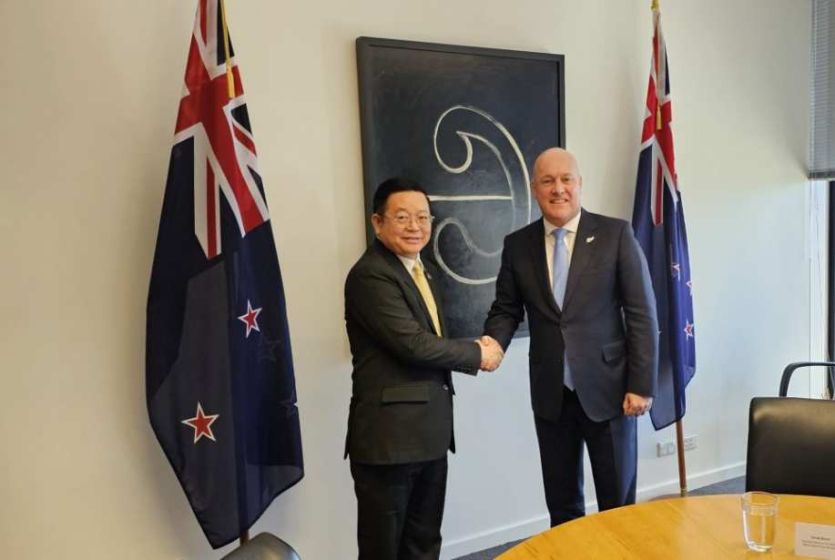 Secretary-General of ASEAN pays a Courtesy Call on Prime Minister of New Zealand