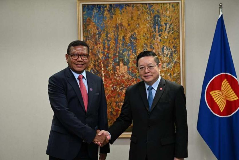 Secretary-General of ASEAN meets with General Secretary of g7+