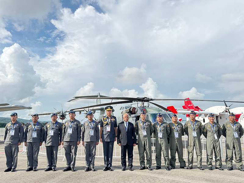 Brunei Ministry of Defence attends the 17th Langkawi International Maritime and Aerospace Exhibition 2025