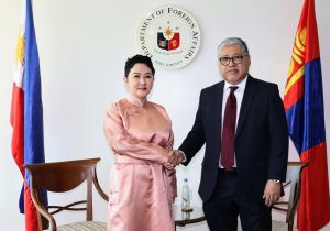 Philippine Foreign Secretary Hosts Mongolian Foreign Minister, Reaffirms Bilateral Ties