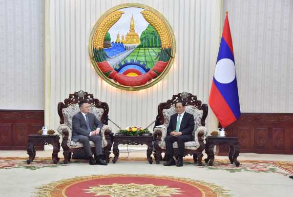 Lao Prime Minister Welcomes Russian Prosecutor General’s Delegation