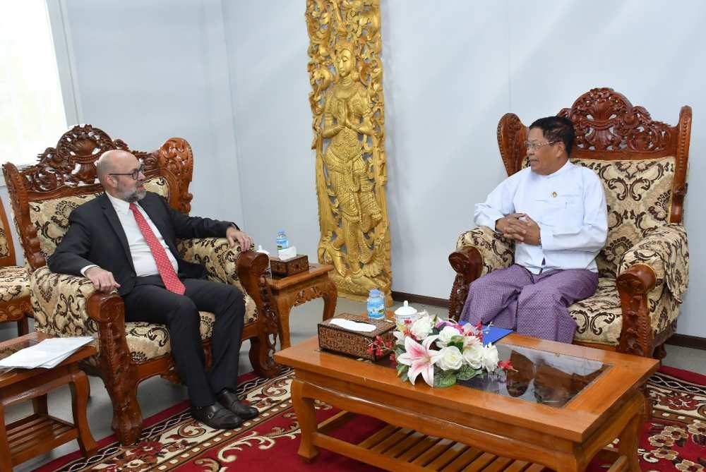 Myanmar Deputy Prime Minister and Foreign Minister receives UNFPA Representative to Myanmar