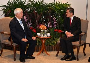 Japan Minister of Defense Calls on Singapore Minister for Defence