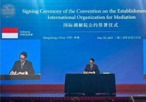 Indonesia Signs the Convention on the Establishment of the International Organization for Mediation
