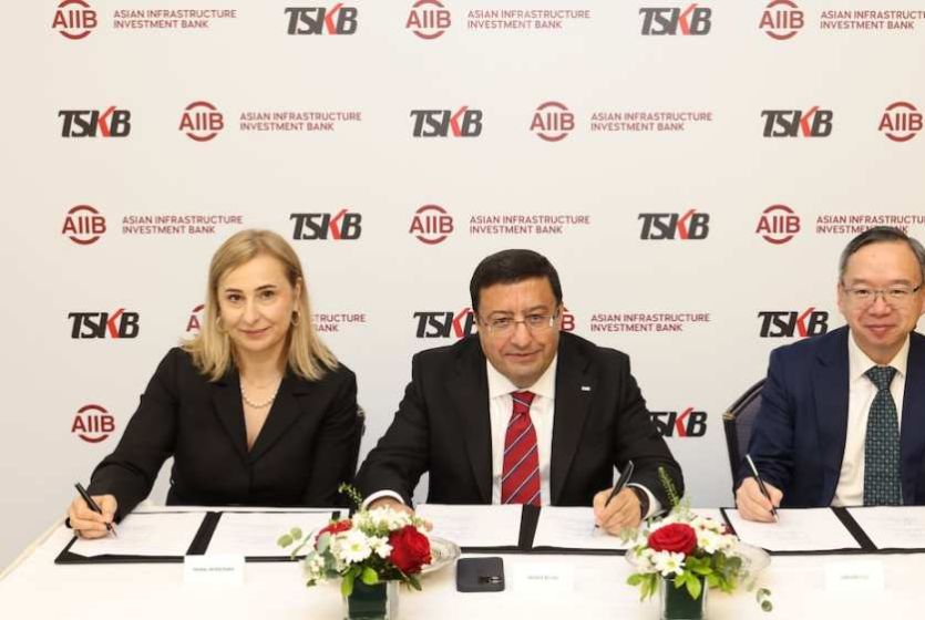 AIIB and TSKB Sign USD200-Million Facility to Support Türkiye’s Climate Goals