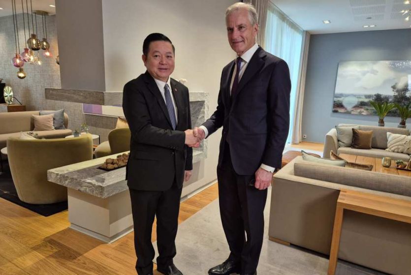 Secretary-General of ASEAN pays a Courtesy Call on Prime Minister of Norway