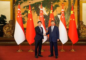 Singaporean Prime Minister meets Chinese President in Beijing