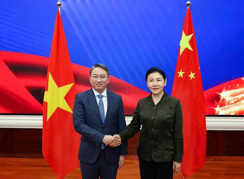 China's Minister of Justice meets with Vietnamese counterpart