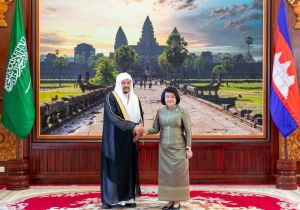 Cambodian National Assembly President Meets Saudi Shura Council Speaker