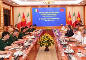 Vietnam, Italy hold 5th defense policy dialogue in Ha Noi