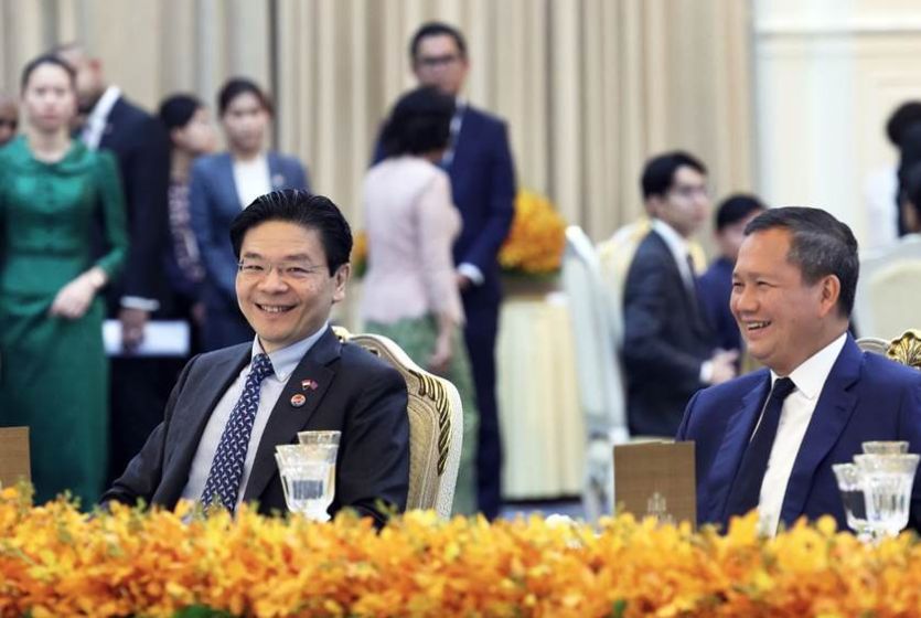 Singaporean Prime Minister makes an introductory visit to Cambodia