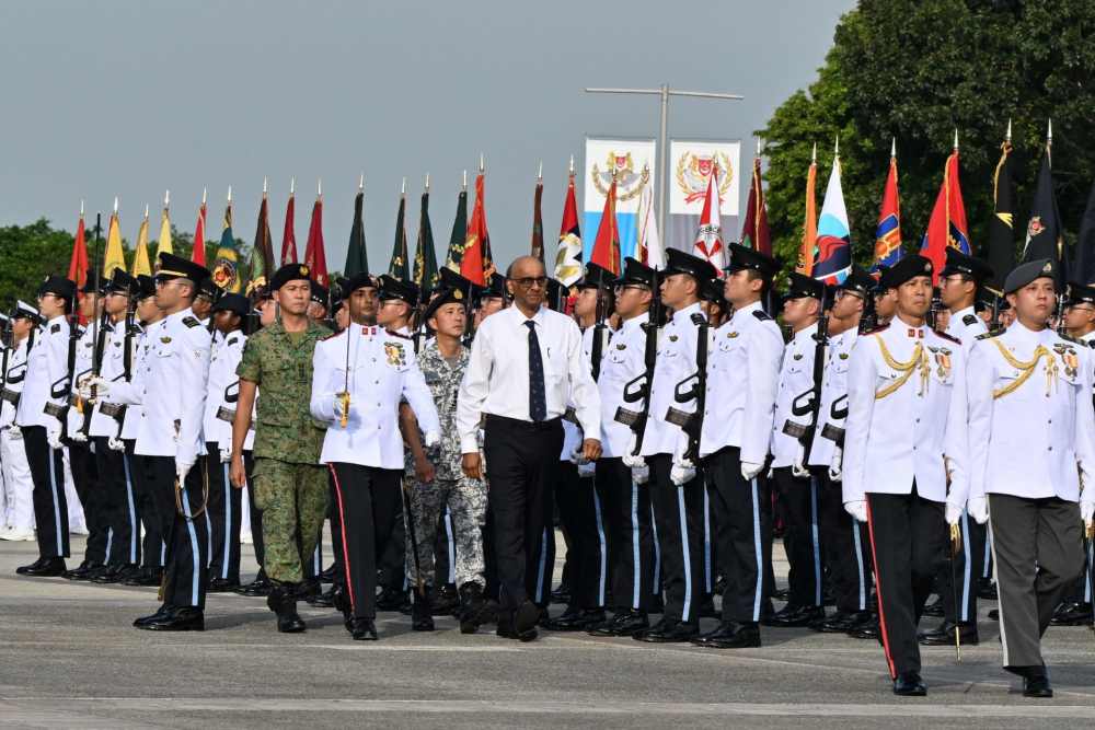 Singapore Armed Forces (SAF)  Commemorates 60 years of National Defence