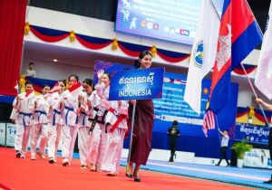 Indonesian Athletes Achieve Success at Southeast Asia Taekwon-Do Championship in Cambodia