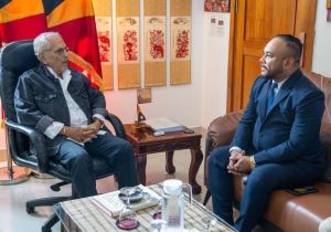 Timor-Leste President Receives President of RTTL, EP, Elizeu Isaac Fernandes