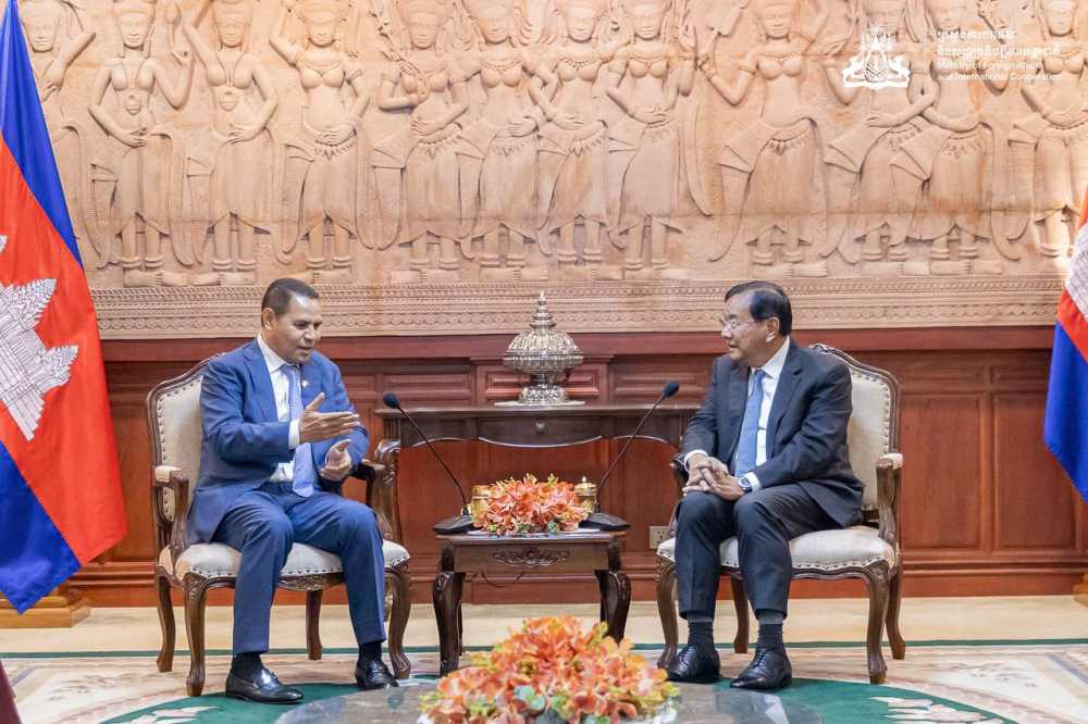 Cambodian Deputy Prime Minister receives farewell call by Ambassador of Timor-Leste to Cambodia 