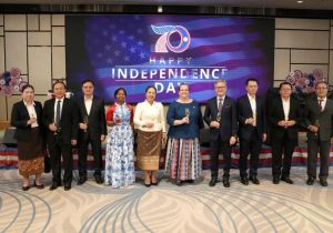 U.S. Marks 249th Independence Day and 70 Years of Full Diplomatic Relations with Laos
