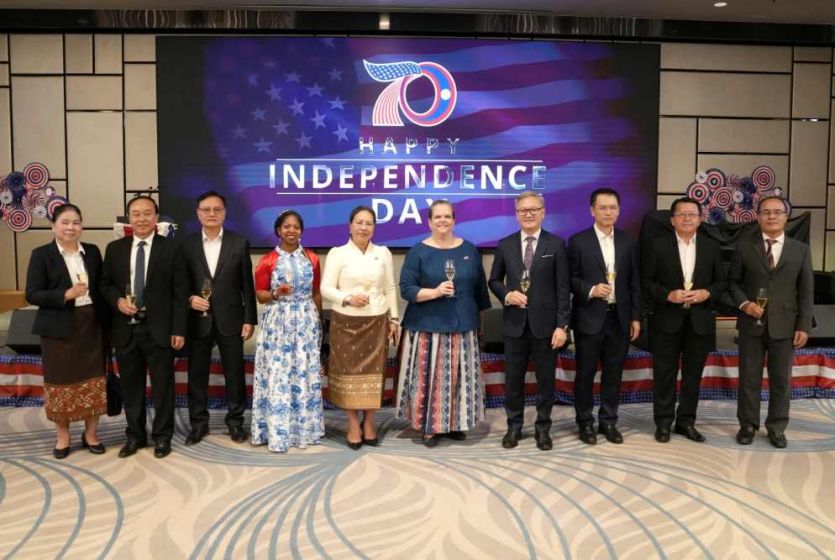 U.S. Marks 249th Independence Day and 70 Years of Full Diplomatic Relations with Laos