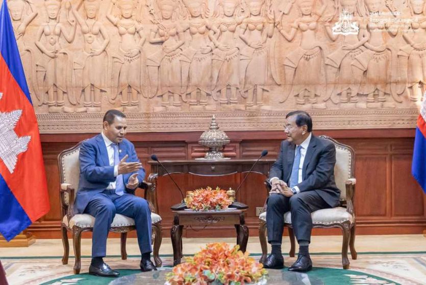 Cambodian Deputy Prime Minister receives farewell call by Ambassador of Timor-Leste to Cambodia 