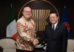 Secretary-General of ASEAN receives farewell call from Ambassador of Ireland to ASEAN