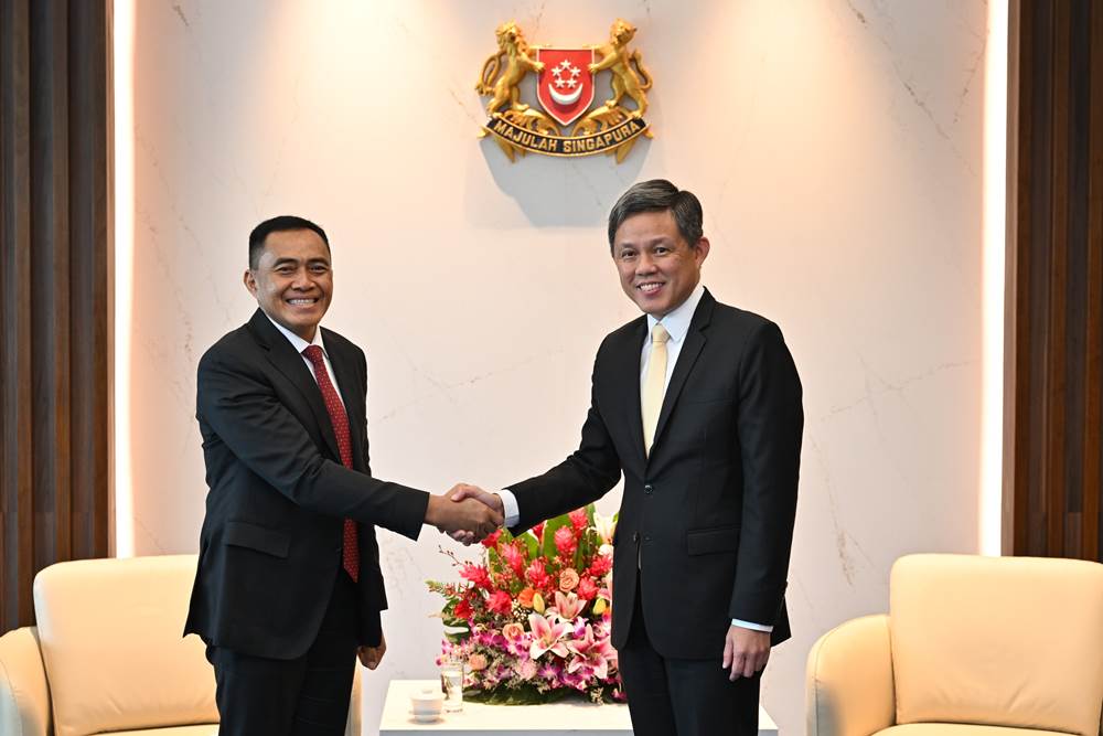 Secretary General of the Indonesian Ministry of Defence Makes Introductory Visit to Singapore