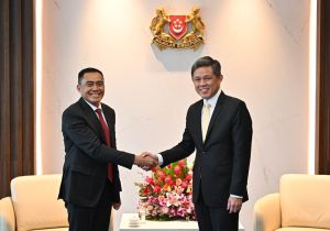 Secretary General of the Indonesian Ministry of Defence Makes Introductory Visit to Singapore