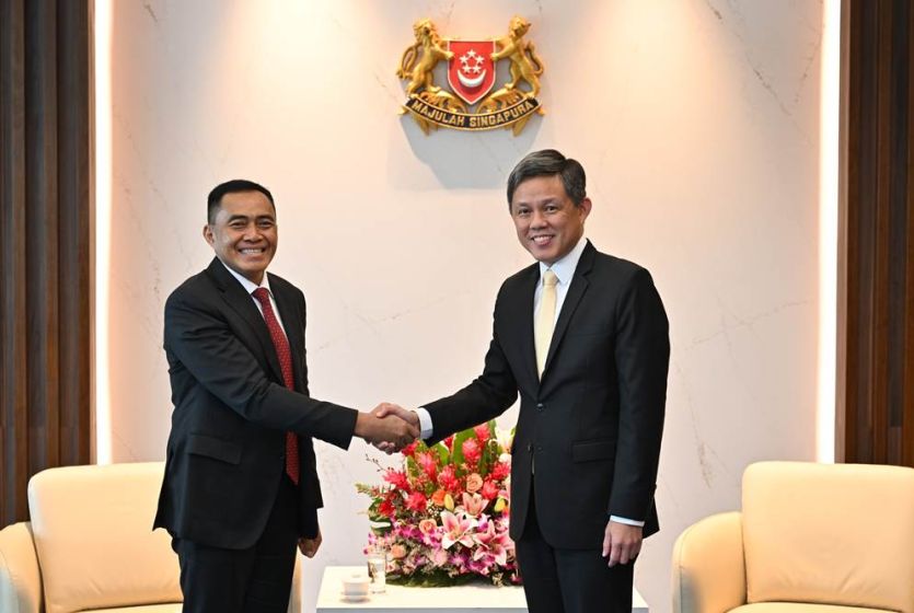 Secretary General of the Indonesian Ministry of Defence Makes Introductory Visit to Singapore