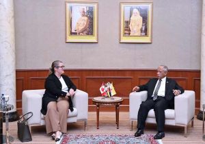 Brunei Minister at the Prime Minister’s Office receives farewell call from High Commissioner of Canada to Brunei 