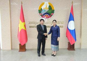Lao-Vietnamese Deputy Foreign Ministers Hold 10th Political Consultation Meeting