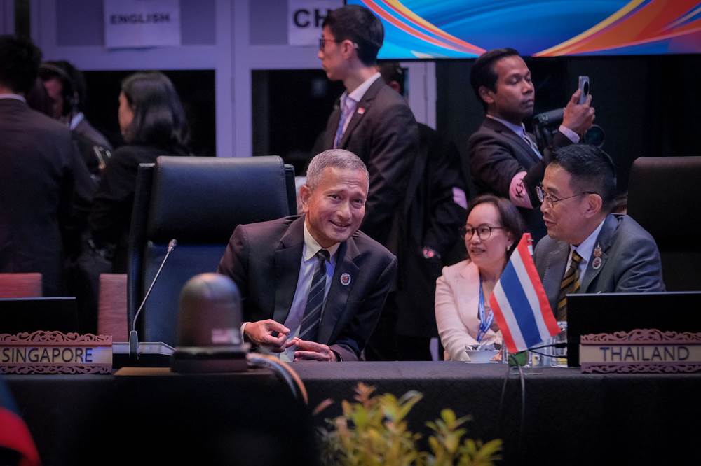 Singaporean Foreign Minister attends the Fourth Conference on Cooperation Among East Asian Countries for Palestinian Development Ministerial Meeting