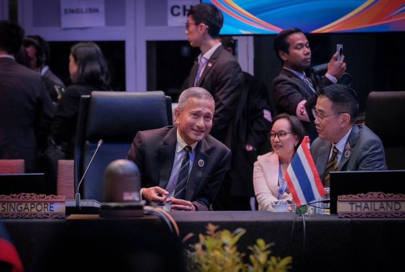 Singaporean Foreign Minister attends the Fourth Conference on Cooperation Among East Asian Countries for Palestinian Development Ministerial Meeting