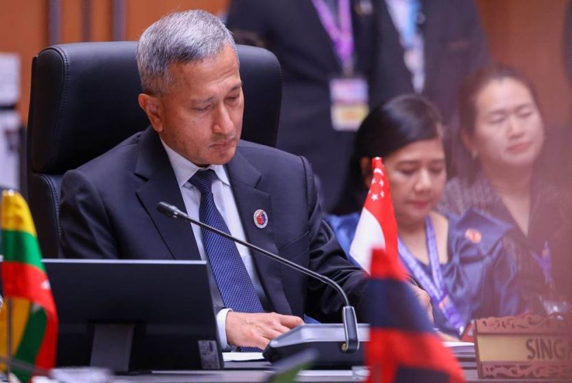 Singaporean Foreign Minister attends the 58th ASEAN Foreign Ministers’ Meeting and Related Meetings