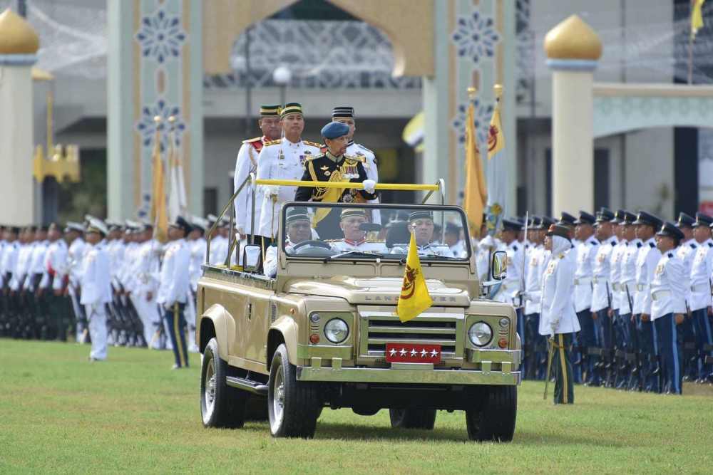 Brunei celebrates the Sultan's 79th birthday with a Grand Parade 