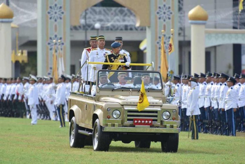 Brunei celebrates the Sultan's 79th birthday with a Grand Parade 