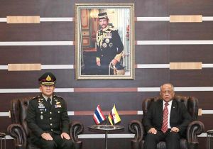 Brunei Minister of Defence II receives courtesy call from Chief of Defence Forces of Royal Thai Armed Forces