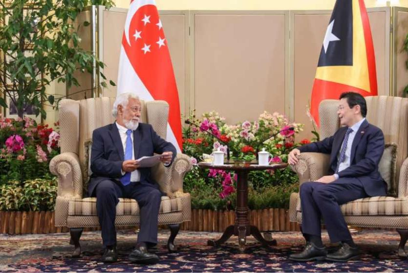 Timor-Leste Prime Minister pays an Official Visit to Singapore