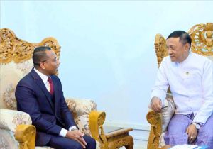 Myanmar Deputy Foreign Minister receives Charge’ d’ Affaires of Timor-Leste