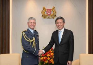 Royal New Zealand Air Force Chief Makes Introductory Visit to Singapore