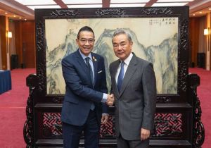 Chinese Foreign Minister Wang Yi Meets with Thai Foreign Minister Maris Sangiampongsa