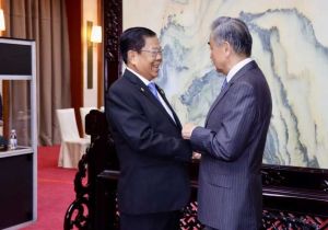 Myanmar Foreign Minister holds meetings with the Foreign Ministers of China and Thailand