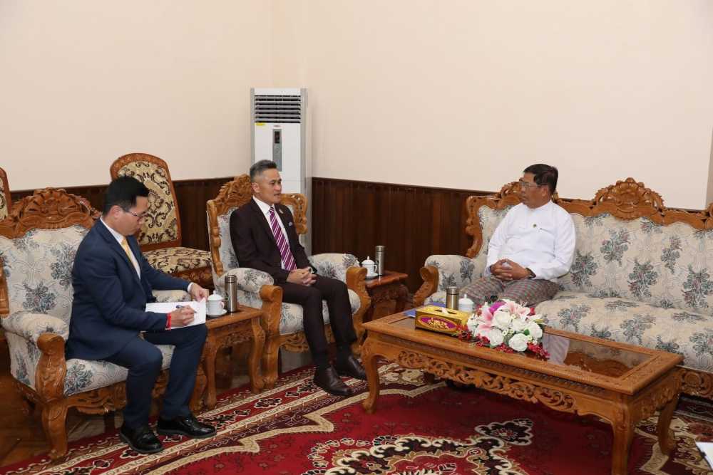 Myanmar Foreign Minister receives Ambassador of Thailand to Myanmar