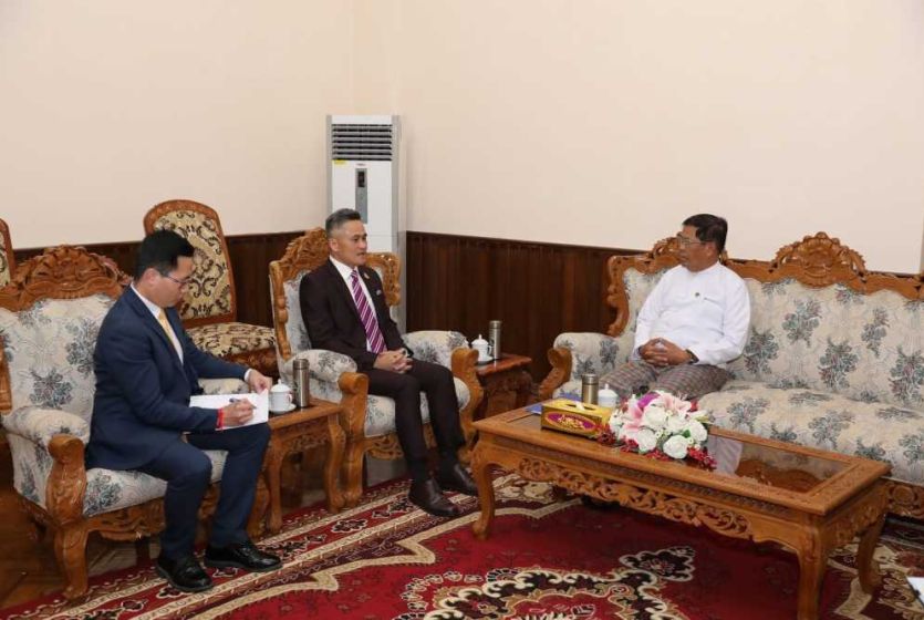 Myanmar Foreign Minister receives Ambassador of Thailand to Myanmar