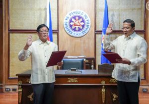 Philippine President Marcos swears in former PNP chief Acorda as PAOCC undersecretary