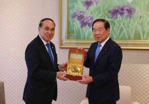 Japanese House Speaker Hails Cambodia as Key ASEAN Strategic Partner