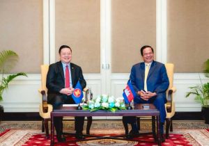 Secretary-General of ASEAN meets with the Chair of ASEAN Ministerial Meeting on Disaster Management 2025