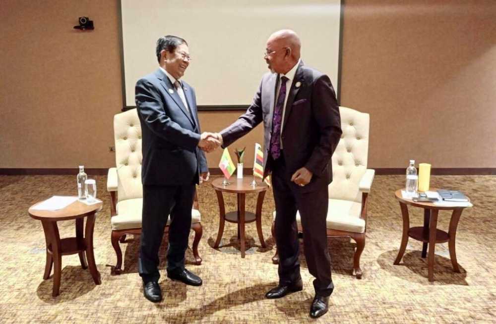 Myanmar Foreign Minister holds bilateral calls on the sideline of the Non-Aligned Movement Ministerial Meeting