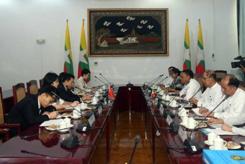 Myanmar Deputy Foreign Minister receives China MFA&rsquo;s Special Envoy for Asian Affairs