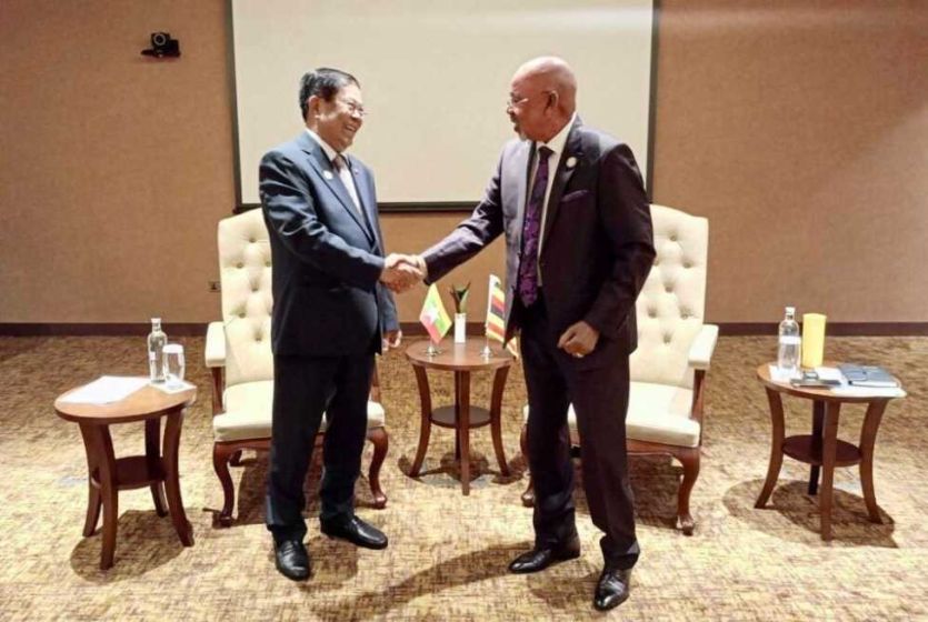 Myanmar Foreign Minister holds bilateral calls on the sideline of the Non-Aligned Movement Ministerial Meeting